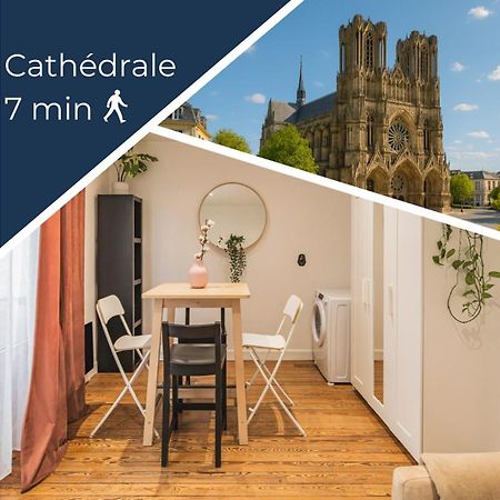 Appartement Cosy Proche Cathedrale Reims Exterior foto